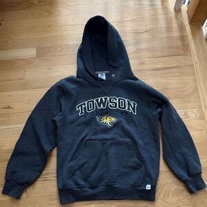 Towson Black Hoodie Sweater